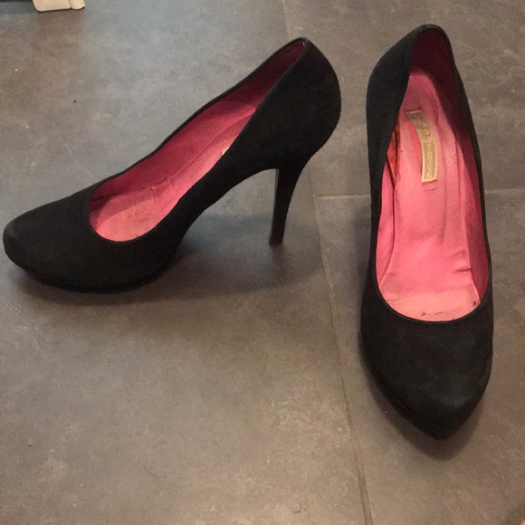Suede Buffalo London Heels - Picture 2 of 4